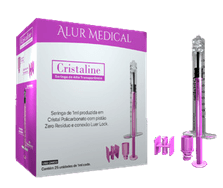 Seringa Cristaline 1ml de Alta Transparência (Caixa com 25 unidades)