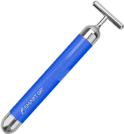 Smart Vibra Massageador Facial T-Bar (Cor Azul)
