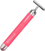 Smart Vibra Massageador Facial T-Bar (Cor Rosa)