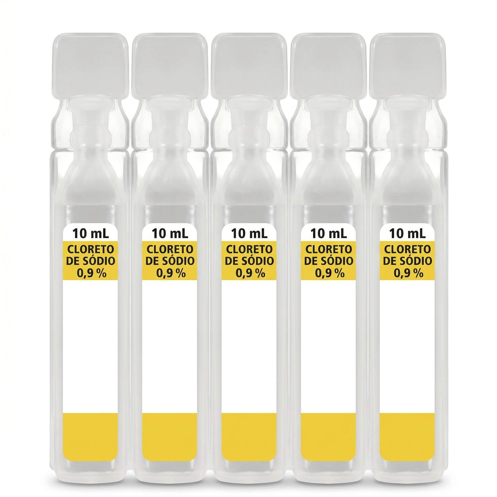 Solução Fisiológica 0,9% 10ml (Kit com 5 flaconetes)